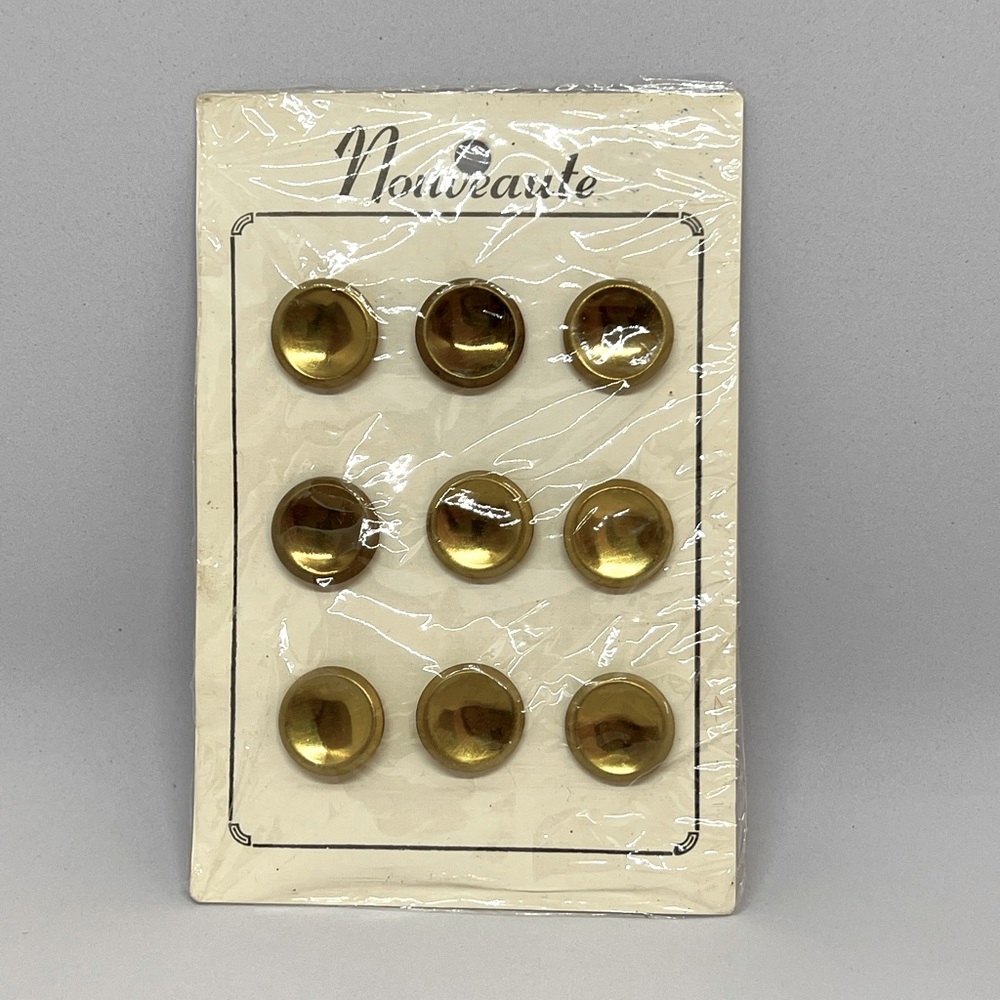 Brass Buttons Vintage